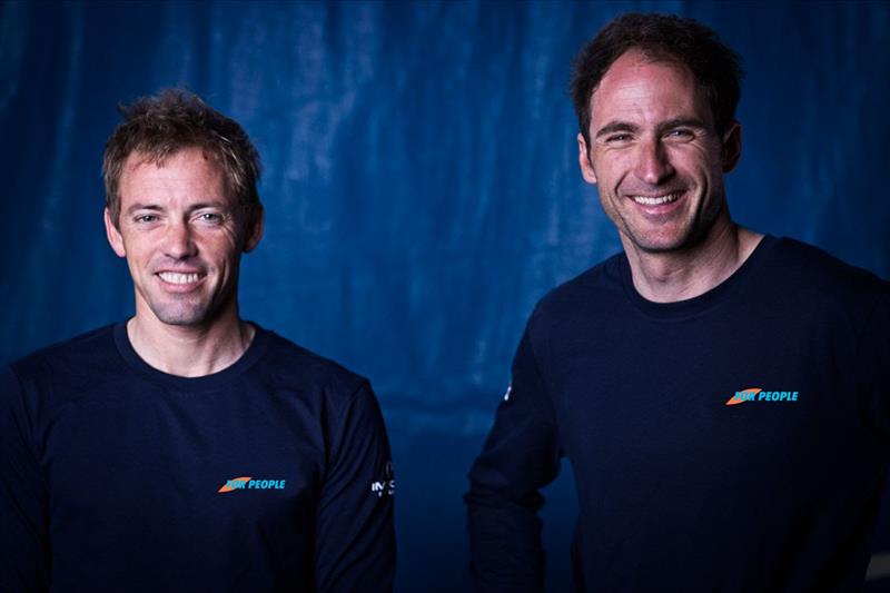 The two designated co-skippers of For People And Planet - photo © Pierre Bouras / TR Racing