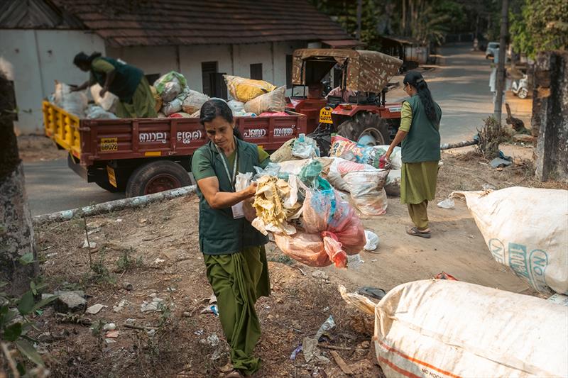 CleanHub enables cooperation between consumer goods companies and local initiatives to organise waste management even in remote regions of the world - photo © CleanHub