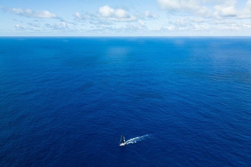 The Ocean Race 2022-23 - 28 April 2023, Leg 4 Day 5 onboard 11th Hour Racing Team. Malama goes upwind in a steady nine knots off the northeast coast of Brazil - photo © Amory Ross / 11th Hour Racing / The Ocean Race