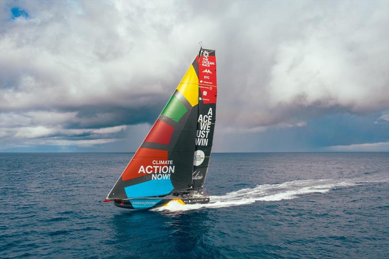 Malizia - Seaexplorer in the doldrums during Leg 4 of The Ocean Race - photo © Antoine Auriol / Team Malizia