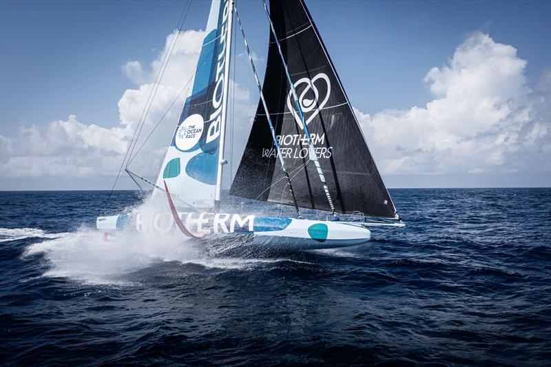 The Ocean Race 2022-23 - 2 May , Leg 4 onboard Biotherm. Exit the Doldrums - photo © Anne Beauge / Biotherm / The Ocean Race