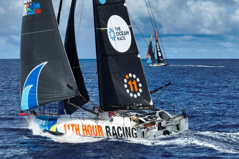 11th Hour Racing Team - The Ocean Race photo copyright Amory Ross / 11th Hour Racing / The Ocean Race taken at  and featuring the IMOCA class