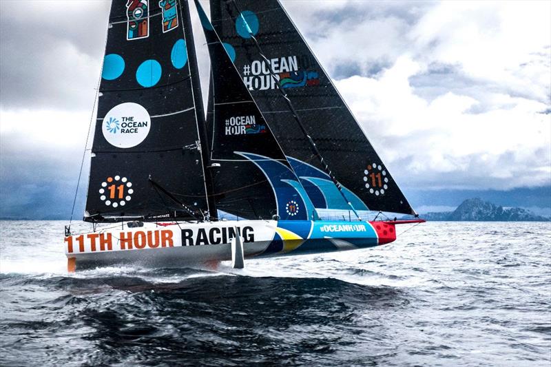 11th Hour Racing Team at Cape Horn on Leg 3 of The Ocean Race photo copyright Amory Ross taken at  and featuring the IMOCA class