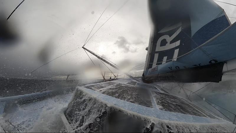 The Ocean Race 2022-23 - 8 May , Leg 4 Day 15 onboard Biotherm as they cross a low pressure weather front - photo © Anne Beauge / Biotherm / The Ocean Race