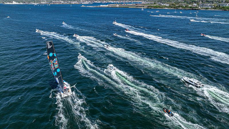 Leg 4 arrivals in Newport. 11th Hour Racing Team, Leg 4 winners - photo © Sailing Energy / The Ocean Race