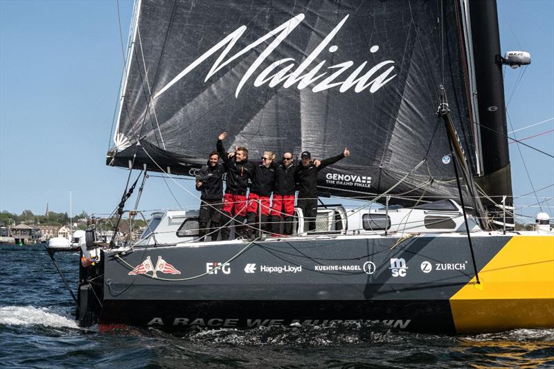 Team Malizia - The Ocean Race Leg 4 photo copyright Sailing Energy / The Ocean Race taken at  and featuring the IMOCA class