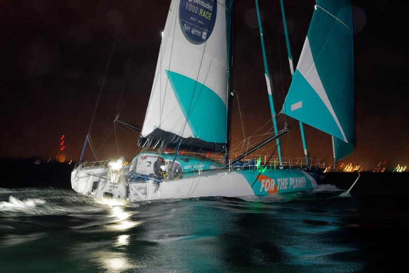 Guyader Bermudes 1000 Race photo copyright François Van Malleghem / Guyader Bermudes 1000 Race taken at  and featuring the IMOCA class