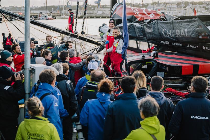 Guyader Bermudes 1000 Race photo copyright Jean-Louis Carli / Guyader Bermudes 1000 Race taken at  and featuring the IMOCA class