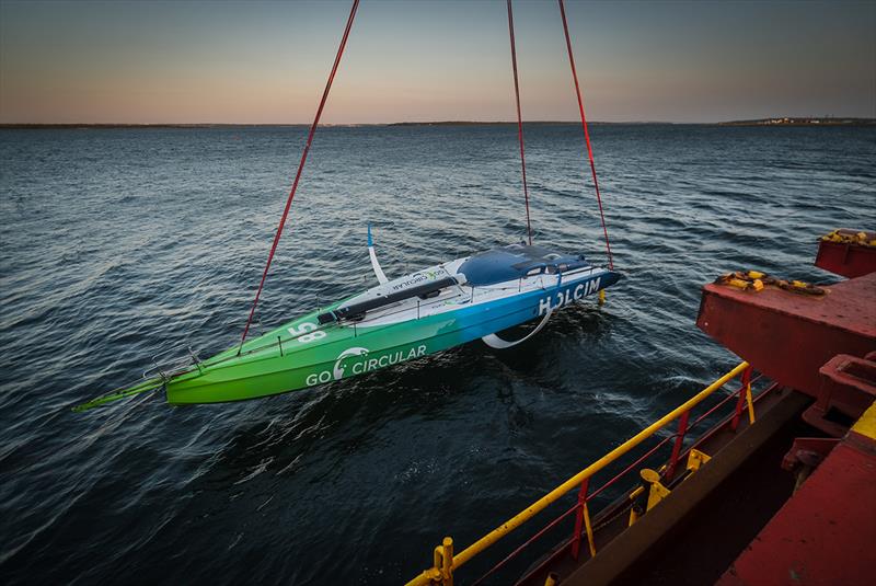 Holcim PRB Back In The Water And Aiming To Race On The In Port In Newport