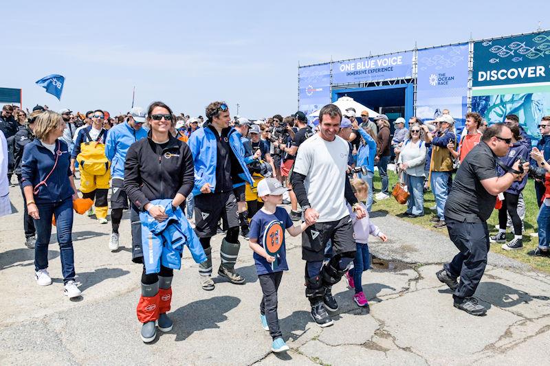 The Ocean Race 2022-23 - 21 May 2023. Sailors parade for Leg 5 in Newport - photo © Sailing Energy / The Ocean Race