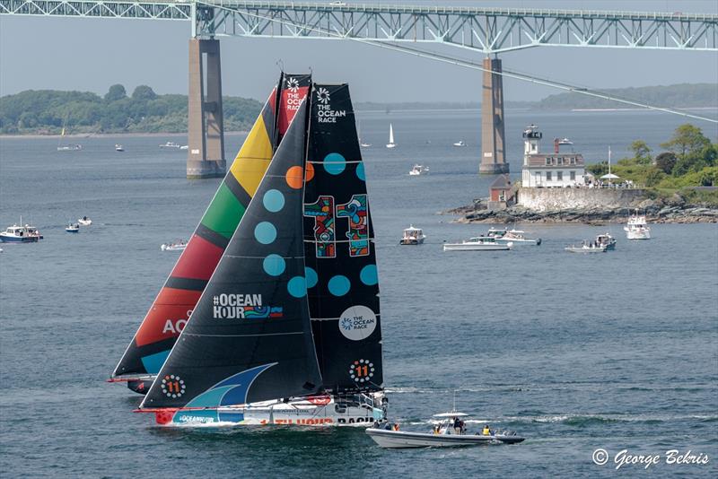 The Ocean Race 2022-23 In-Port Race in Newport and Leg 5 Start - photo © George Bekris / www.georgebekris.com