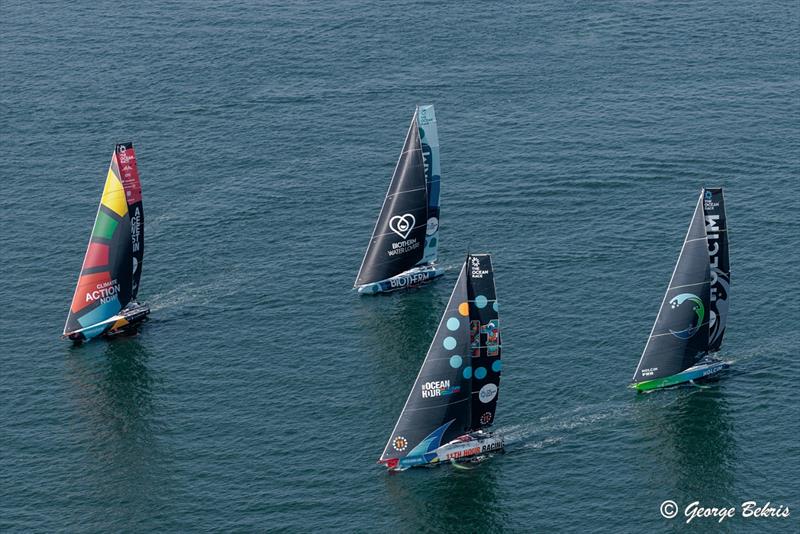 The Ocean Race 2022-23 In-Port Race in Newport and Leg 5 Start photo copyright George Bekris / www.georgebekris.com taken at  and featuring the IMOCA class