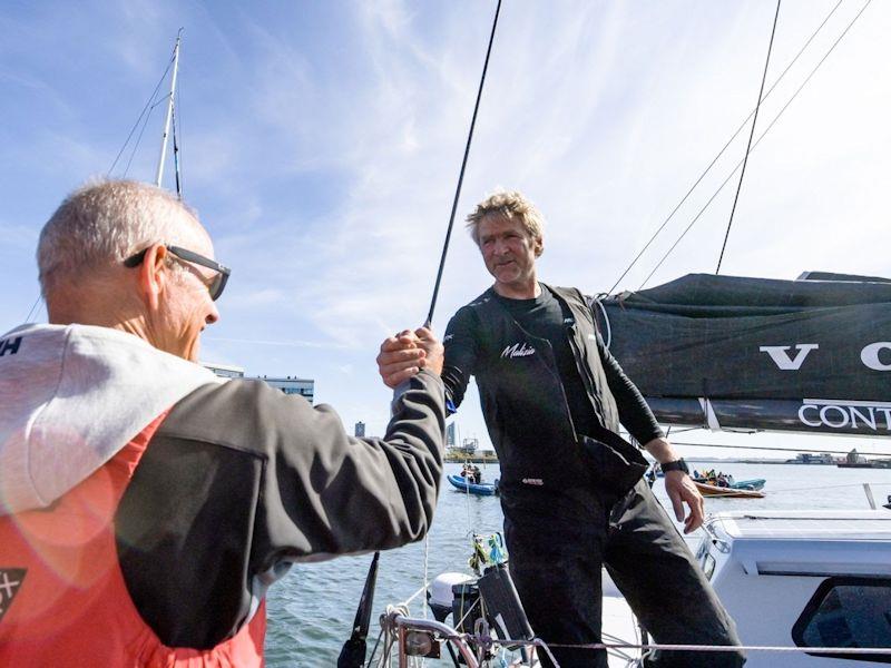 The Ocean Race Leg 5 arrivals in Aarhus, Denmark photo copyright Sailing Energy / The Ocean Race taken at  and featuring the IMOCA class