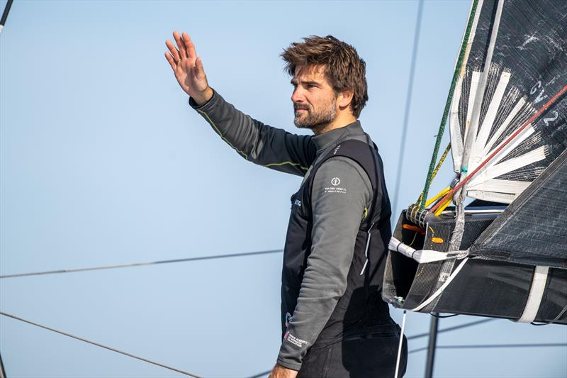 Boris Herrmann, skipper of record-breaking the Malizia - Seaexplorer as Team Malizia finishes Leg 5 of the The Ocean Race 2022-23 in Aarhus - photo © Ricardo Pinto / Team Malizia