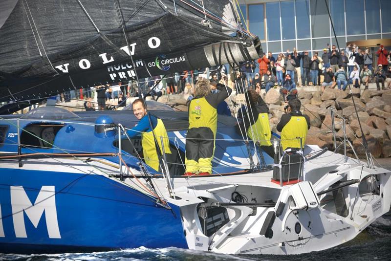 Holcim-PRB finishes 2nd in the fifth leg of The Ocean Race photo copyright Yann Riou | PolaRYSE | Team Holcim-PRB taken at  and featuring the IMOCA class