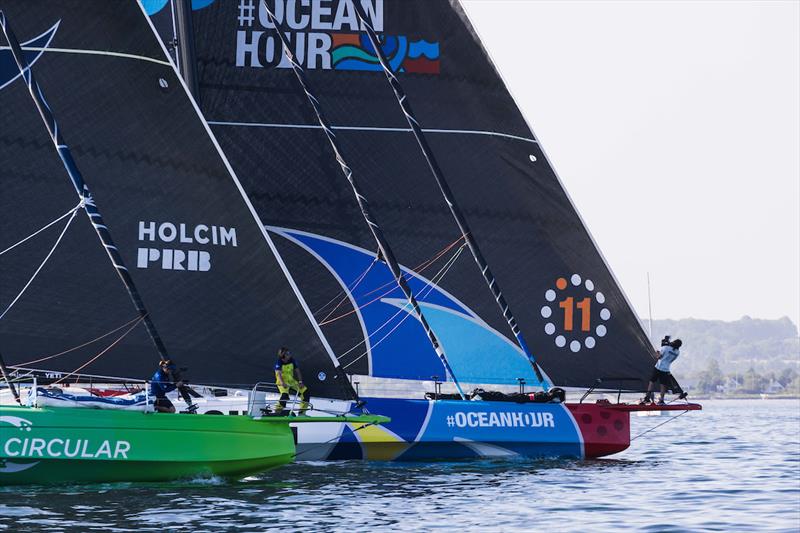 The Ocean Race Leg 6 photo copyright Harry KH / 11th Hour Racing / The Ocean Race taken at  and featuring the IMOCA class