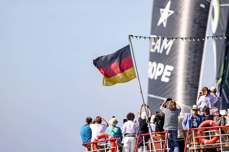The Kiel audience gave the GUYOT environnement - Team Europe a warm welcome - The Ocean Race - photo © Sailing Energy / The Ocean Race
