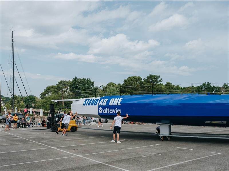 Stand As One - A boat made by sailors, for sailors photo copyright Yves Quere taken at  and featuring the IMOCA class