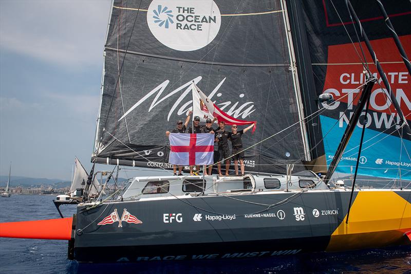 Leg 7 winners Team Malizia - The Ocean Race 2022-23 - photo © Ricardo Pinto / Team Malizia