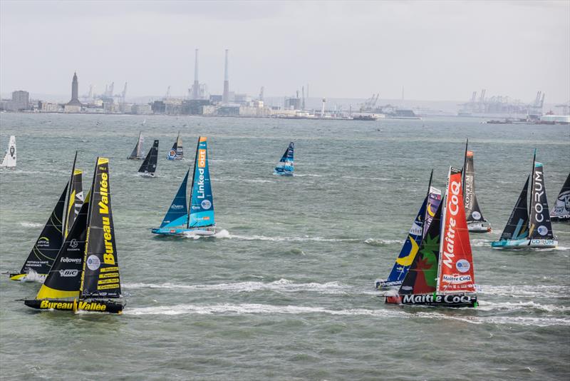 Start - Transat Jacques Vabre 2021 - photo © Aléa