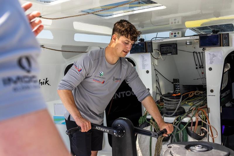 Gentoo Youth Programme sailors in Italy - Marina Militare Nastro Rosa Tour 2023 - photo © Gentoo Sailing Team