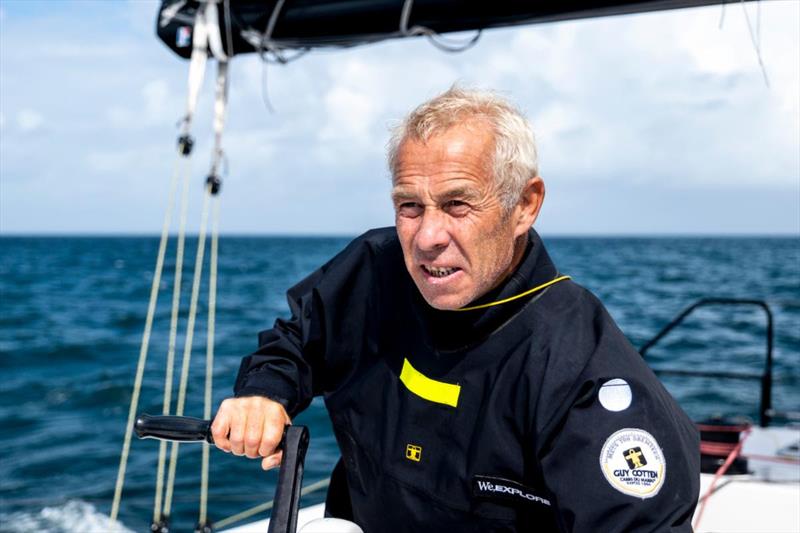 Route du Rhum IMOCA winner Roland Jourdain - Rolex Fastnet Race photo copyright We Explore taken at Royal Ocean Racing Club and featuring the IMOCA class