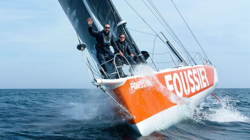 Foussier - Sébastien Marsset and Sophie Faguet photo copyright Mathieu Rivrin / PERN Prod taken at  and featuring the IMOCA class