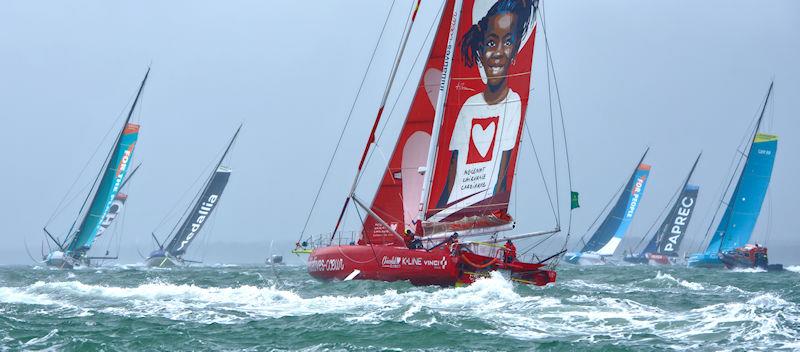 50th Rolex Fastnet Race start - photo © Tom Hicks / www.solentaction.com