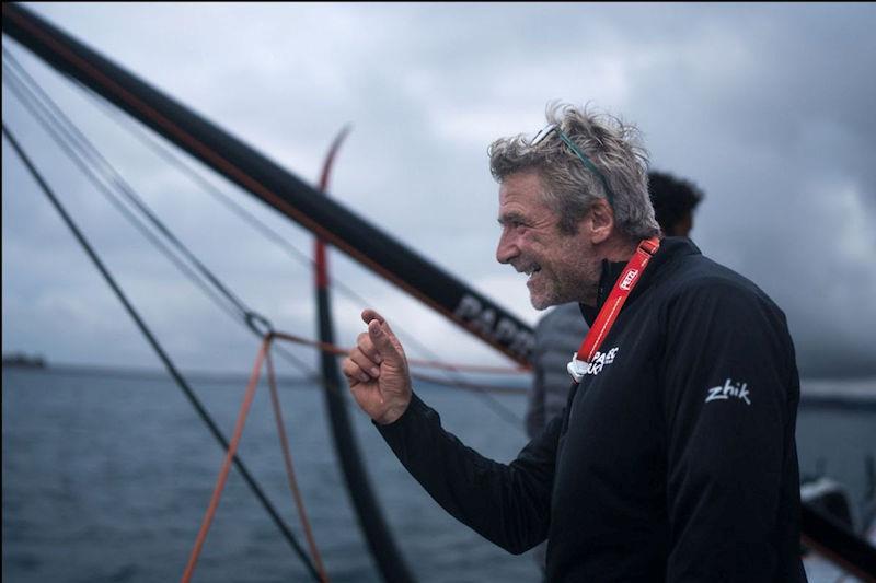 Yoann Richomme and Yann Eliès on Paprec Arkéa finish the 50th Rolex Fastnet Race - photo © Théo Dolivet-David / polaRYSE / Paprec Arkéa