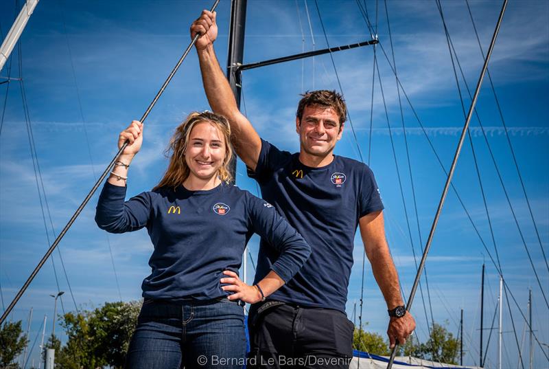 Violette Dorange and Damien Guillou - photo © Bernard Le Bars / DeVenir