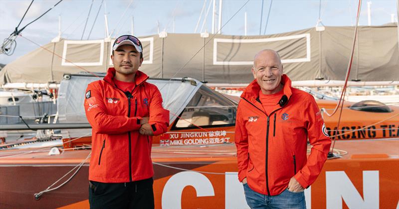 British yachtsman Mike Golding photo copyright Jingkun Xu taken at  and featuring the IMOCA class