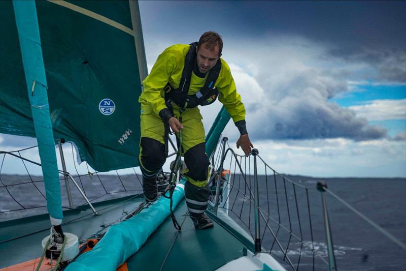 Sam Goodchild photo copyright Pierre Bouras / For The Planet taken at  and featuring the IMOCA class