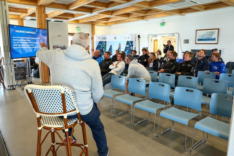 The Ocean Race 2022-23 - . Weather briefing for Leg from Race Director Phil Lawrence - photo © Sailing Energy / The Ocean Race