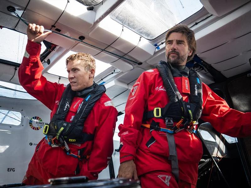 Will Harris and Boris Hermann - Transat Jacques Vabre photo copyright Antoine Auriol taken at  and featuring the IMOCA class