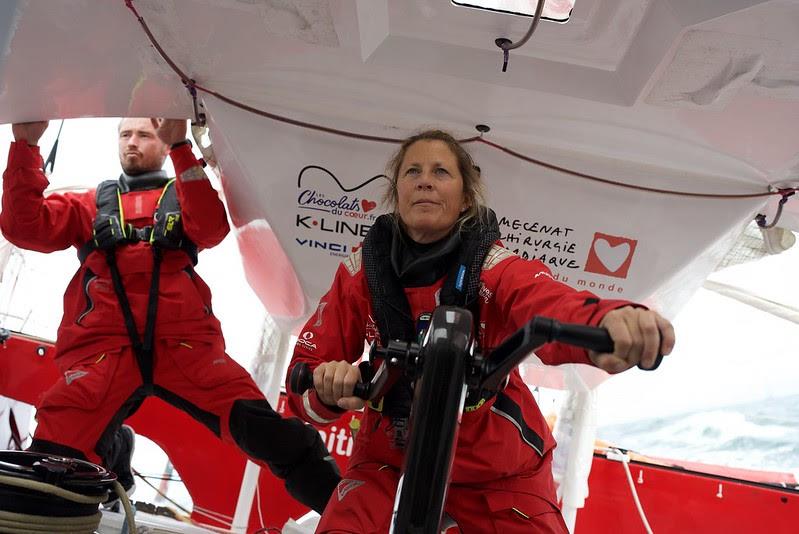 IMOCA fleet action from the first two days of the Transat Jacques Vabre - photo © Yann Riou / Initiatives-Coeur