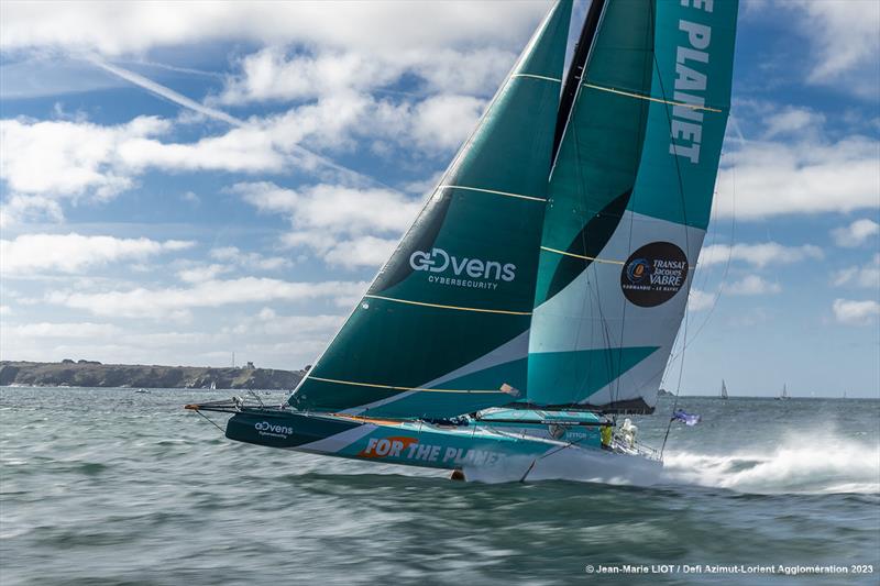 Antoine Koch is holding third place on board For The Planet - Transat Jacques Vabre 2023 - photo © Jean-Marie Liot / Défi Azimut