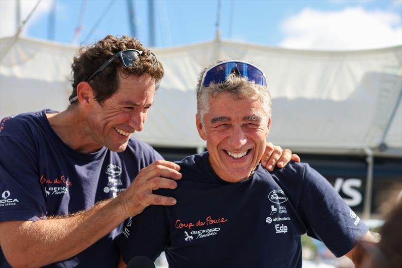 Celebrations after Transat Jacques Vabre-Normandie Le Havre - photo © JM Liot / Transat Jacques Vabre