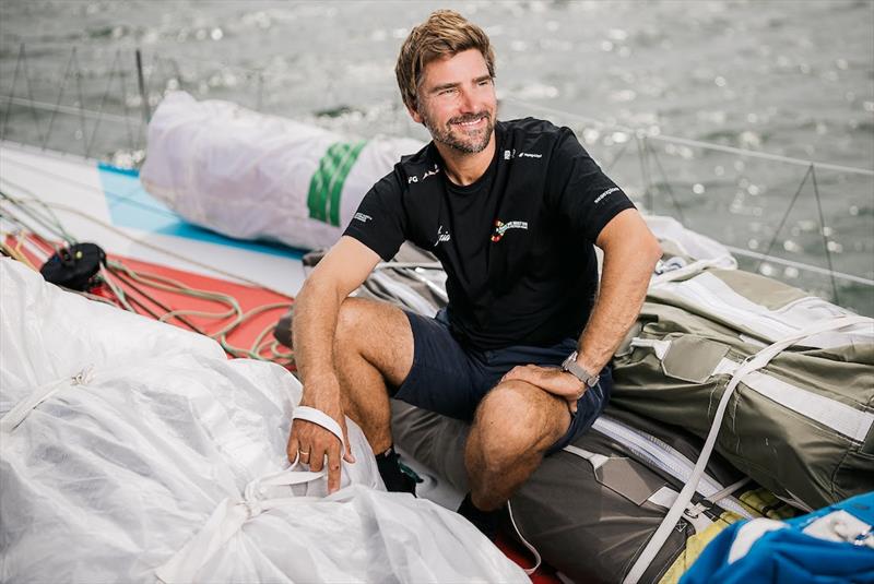 Boris Herrmann (GER) ready to go solo again photo copyright Jean-Louis Carli / Alea taken at Yacht Club de Monaco and featuring the IMOCA class