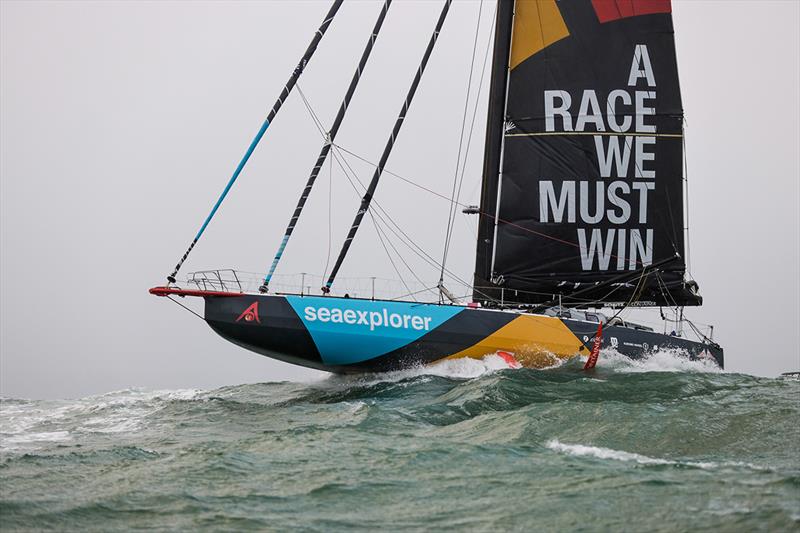 Malizia - Seaexplorer, a boat for high potential for the Vendée Globe next year - photo © Anne Beaugé / Retour à La Base