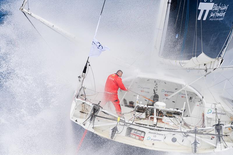 Prysmian photo copyright Eloi Stichelbaut / polaRYSE / IMOCA taken at  and featuring the IMOCA class