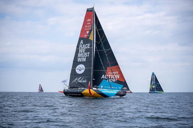 Malizia - Seaexploer is now equipped with a new set of foils and improved ergonomics photo copyright Marie Lefloch / Team Malizia taken at  and featuring the IMOCA class