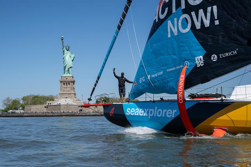 Boris Herrmann on Malizia - Seaexplorer finishes 2nd in the 15th edition of The Transat CIC - photo © Marie Le Floch / Team Malizia