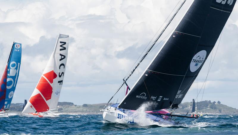 IMOCA skippers and teams voted on new rules at the Annual General Meeting in France. New regulations aim to cut emissions by 15% for boats built between 2025-2028 - photo © Julien Champolion - polaRYSE / IMOCA