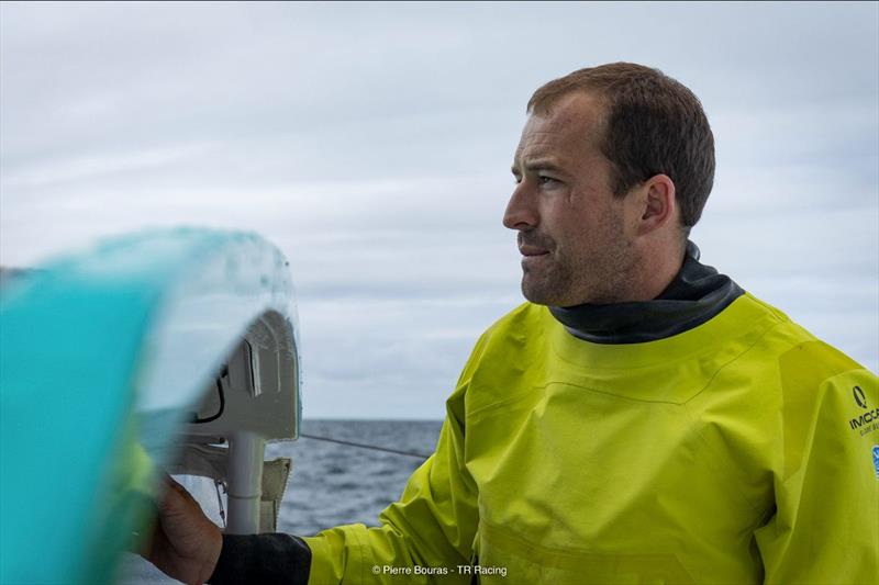 Sam Goodchild photo copyright Pierre Bouras / TR Racing taken at  and featuring the IMOCA class