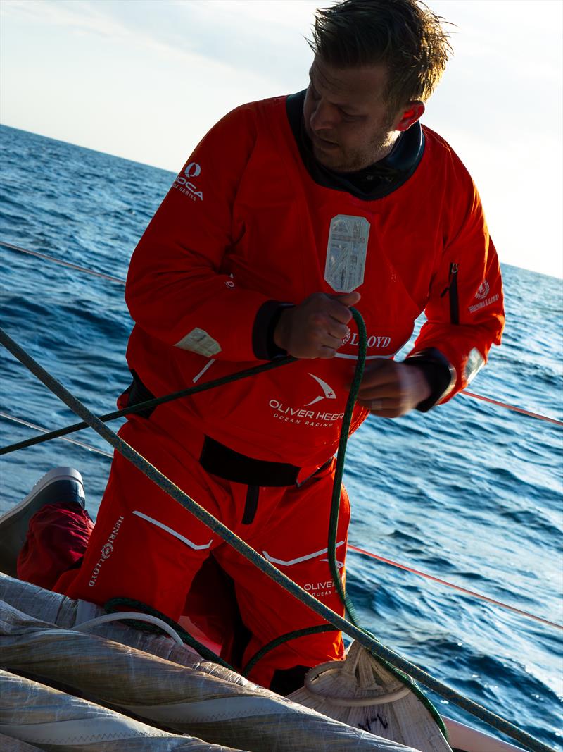 Oliver Heer at Transat CIC Race photo copyright Oliver Heer Ocean Racing taken at  and featuring the IMOCA class