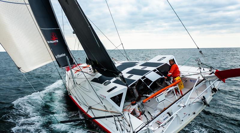 Oliver Heer at Transat CIC Race photo copyright West Media / Oliver Heer Ocean Racing taken at  and featuring the IMOCA class