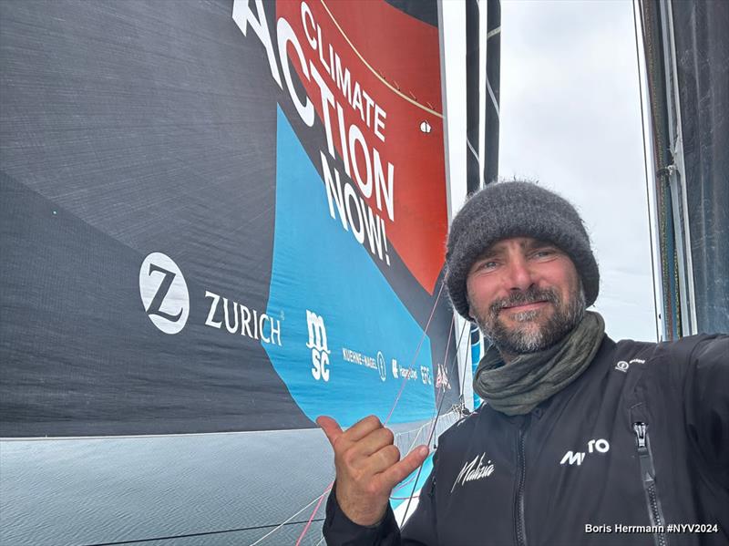 Boris Herrmann, Malizia-SeaExplorer - New York Vendée-Les Sables d'Olonne race - photo © Boris Herrmann / Malizia-SeaExplorer