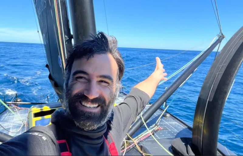 Alan Roura  in the Vendée Globe 2024-25 photo copyright Alan Roura  taken at  and featuring the IMOCA class