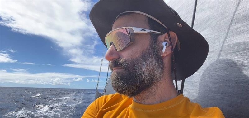 Alan Roura  in the Vendée Globe photo copyright Alan Roura #VG2024 taken at  and featuring the IMOCA class