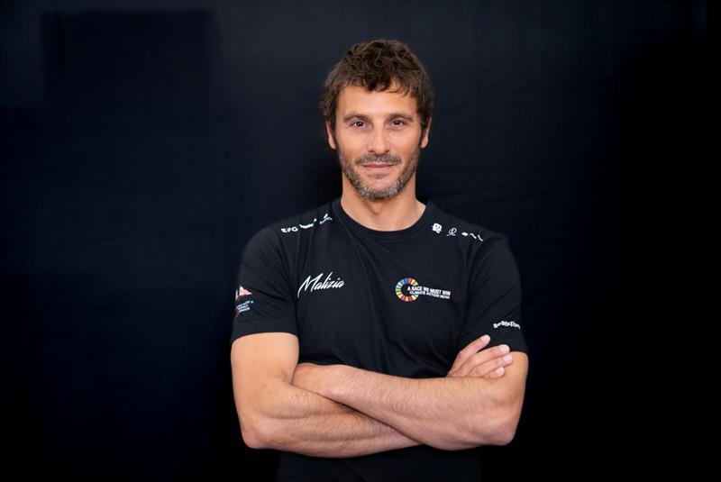 Antoine Auriol (FRA/GER), Team Malizia's onboard reporter for The Ocean Race Europe 2025 - photo © Flore Hartout / Team Malizia